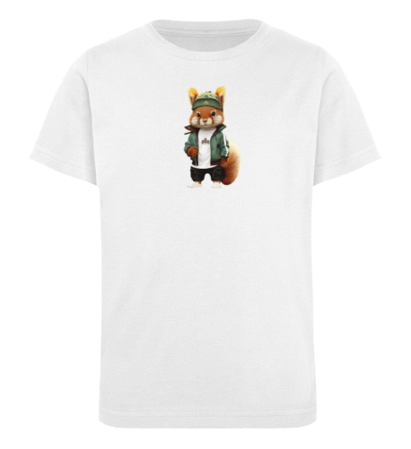 HOLZBRÜDER Kinder-Shirt "Eichhörnchen Buddy"