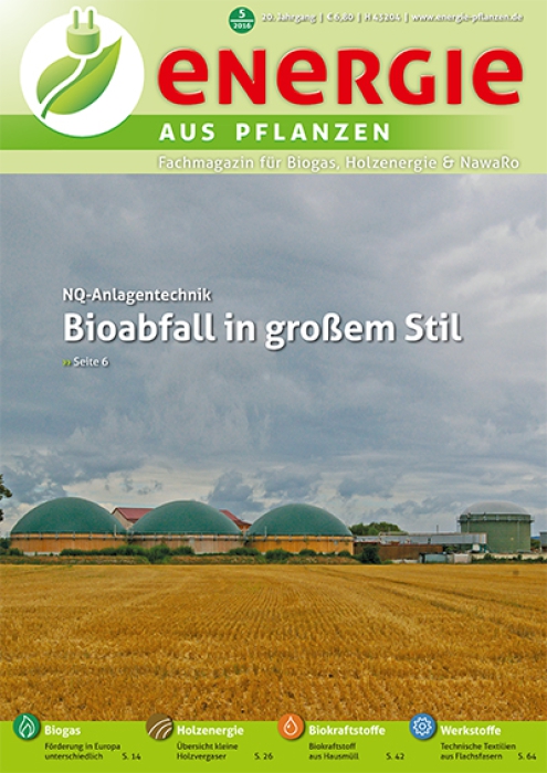 energie AUS PFLANZEN – 5/2016 (Einzelheft)